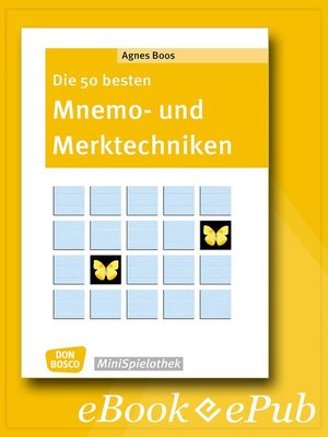 cover image of Die 50 besten Mnemo- und Merktechniken--eBook